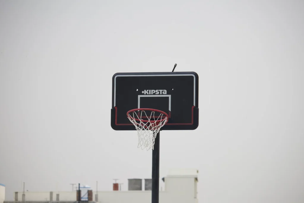 Basketball court at Brigade Public School, Gurramguda campus