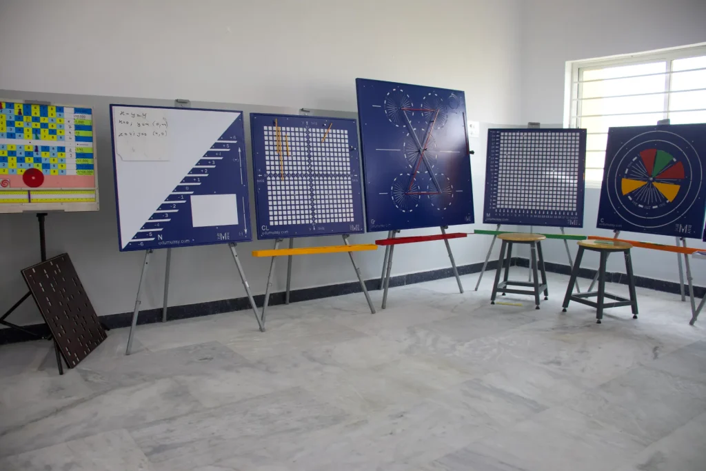 Maths lab at Brigade Public School, Gurramguda campus