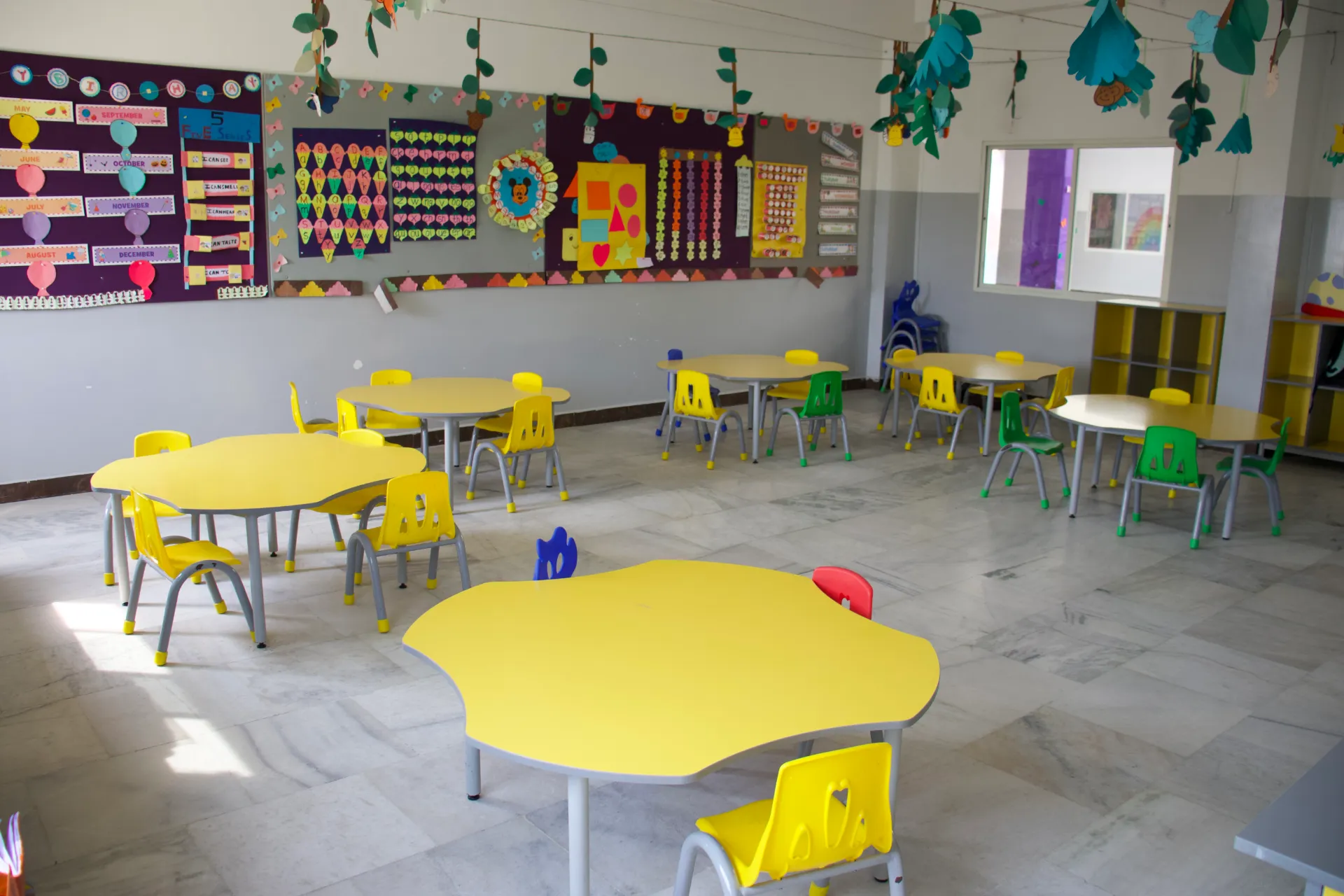 Pre-primary classroom at Brigade Public School, Gurramguda campus