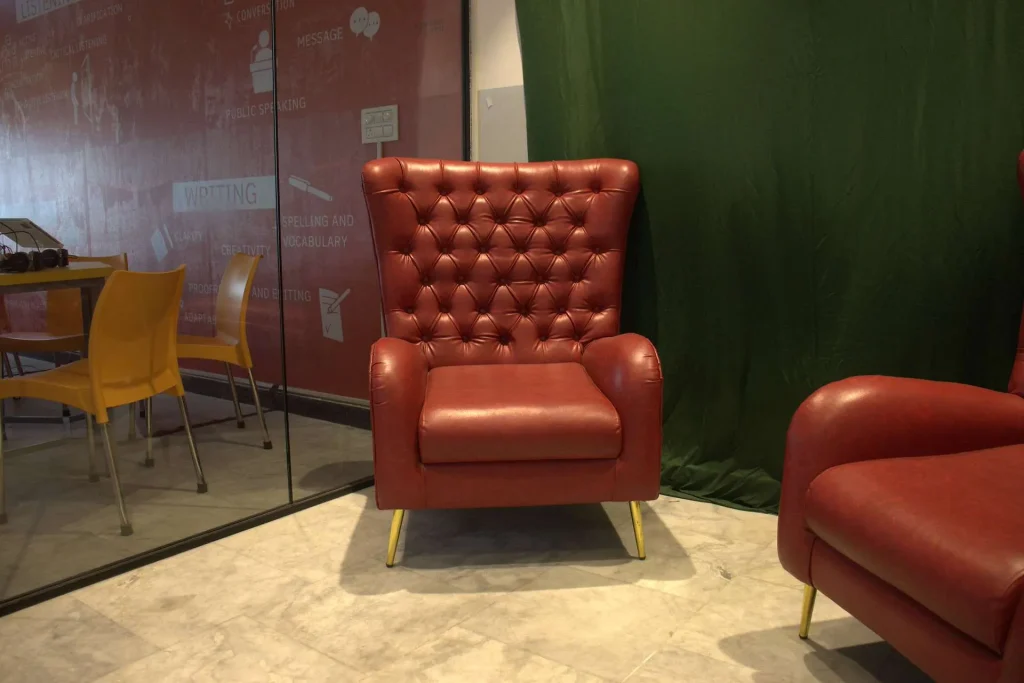 Reading lounge at Brigade Public School, Gurramguda campus