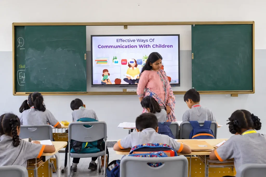 Bright Classroom Communication Lesson