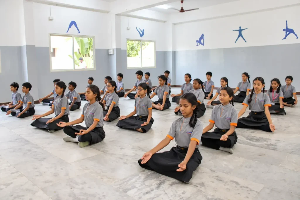 Serene Classroom Meditation Session